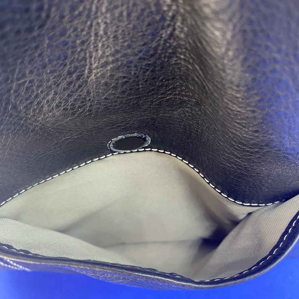 American leather co stratford hobo Black And White leather bag new with tags - Picture 11 of 12